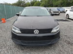 2013 Volkswagen Jetta Base Black vin: 3VW2K7AJ9DM310795