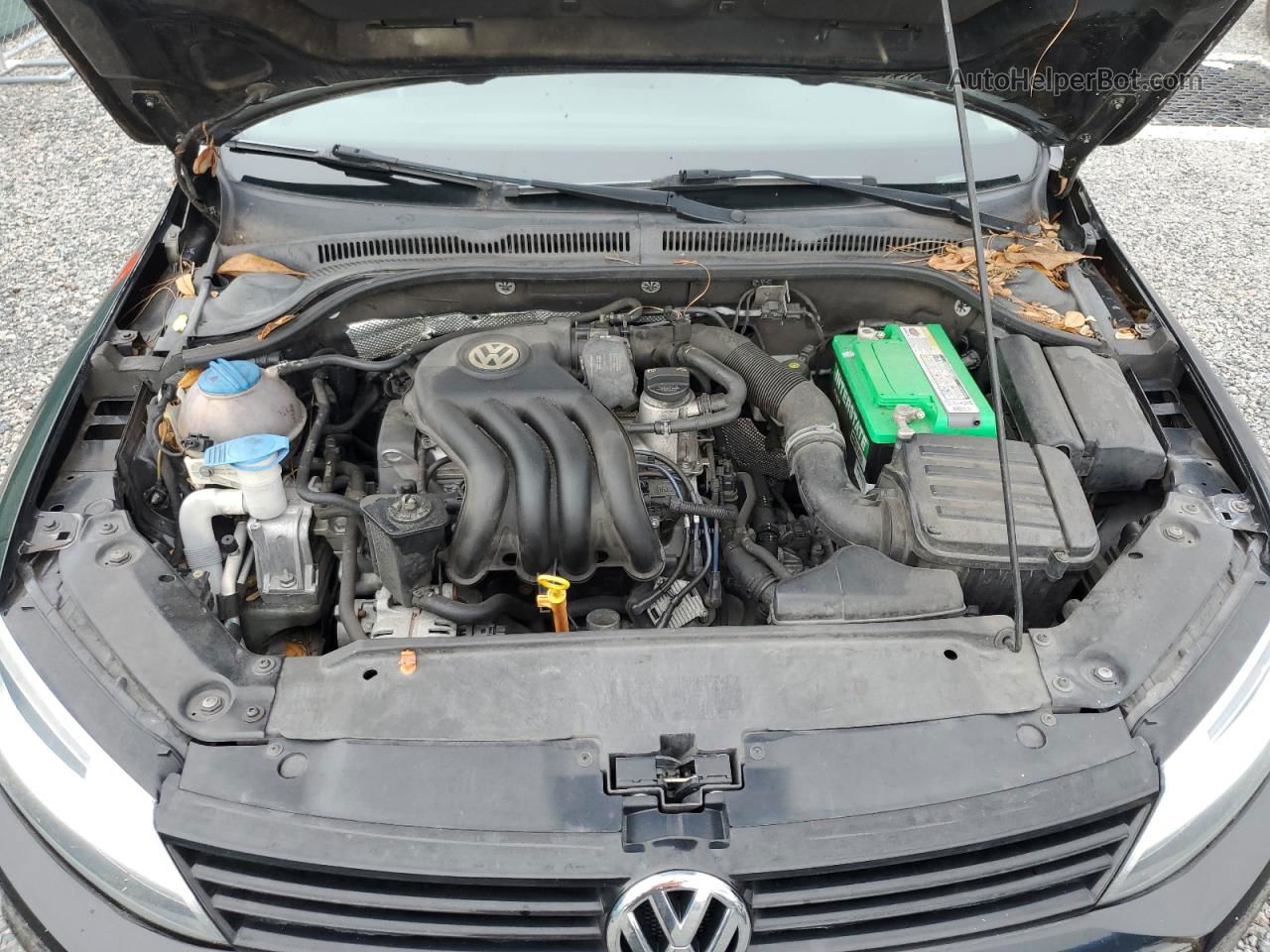 2013 Volkswagen Jetta Base Черный vin: 3VW2K7AJ9DM310795