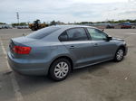 2013 Volkswagen Jetta Base Gray vin: 3VW2K7AJ9DM378899