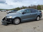 2013 Volkswagen Jetta Base Gray vin: 3VW2K7AJ9DM378899