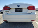 2014 Volkswagen Jetta Base White vin: 3VW2K7AJ9EM357651