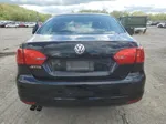 2014 Volkswagen Jetta Base Black vin: 3VW2K7AJ9EM415242