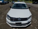 2015 Volkswagen Jetta Base White vin: 3VW2K7AJ9FM201627