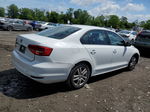 2015 Volkswagen Jetta Base White vin: 3VW2K7AJ9FM201627