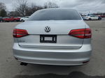 2015 Volkswagen Jetta Base Серебряный vin: 3VW2K7AJ9FM204852