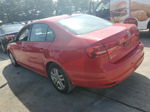 2015 Volkswagen Jetta Base Red vin: 3VW2K7AJ9FM217343