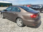 2015 Volkswagen Jetta Base Brown vin: 3VW2K7AJ9FM241321