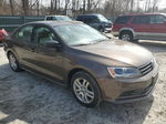 2015 Volkswagen Jetta Base Коричневый vin: 3VW2K7AJ9FM241321