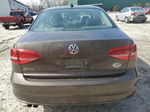 2015 Volkswagen Jetta Base Brown vin: 3VW2K7AJ9FM241321