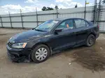 2015 Volkswagen Jetta Base Черный vin: 3VW2K7AJ9FM271161