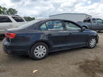 2015 Volkswagen Jetta Base Черный vin: 3VW2K7AJ9FM271161