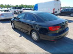 2015 Volkswagen Jetta 2.0l S Black vin: 3VW2K7AJ9FM281382