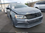 2015 Volkswagen Jetta 2.0l S Gray vin: 3VW2K7AJ9FM288445