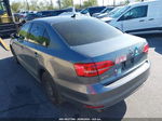 2015 Volkswagen Jetta 2.0l S Gray vin: 3VW2K7AJ9FM288445