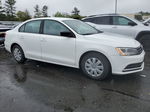 2015 Volkswagen Jetta Base Белый vin: 3VW2K7AJ9FM293581