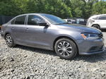 2015 Volkswagen Jetta Base Gray vin: 3VW2K7AJ9FM306832