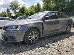 2015 Volkswagen Jetta Base Gray vin: 3VW2K7AJ9FM306832