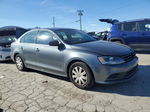 2015 Volkswagen Jetta Base Gray vin: 3VW2K7AJ9FM318382