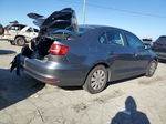 2015 Volkswagen Jetta Base Gray vin: 3VW2K7AJ9FM318382