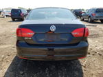 2011 Volkswagen Jetta Base Черный vin: 3VW2K7AJXBM010048