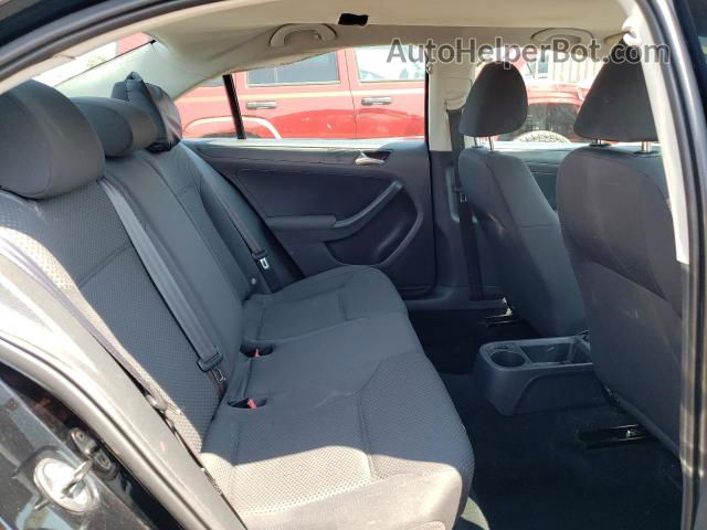 2011 Volkswagen Jetta Base Черный vin: 3VW2K7AJXBM010048