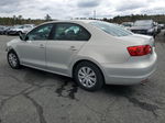 2011 Volkswagen Jetta Base Silver vin: 3VW2K7AJXBM390539