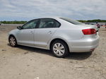 2012 Volkswagen Jetta Base Серебряный vin: 3VW2K7AJXCM349152