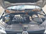 2012 Volkswagen Jetta 2.0l S Silver vin: 3VW2K7AJXCM419698