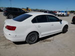 2013 Volkswagen Jetta Base White vin: 3VW2K7AJXDM266158