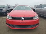 2013 Volkswagen Jetta Base Красный vin: 3VW2K7AJXDM370083