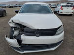 2013 Volkswagen Jetta Base White vin: 3VW2K7AJXDM414227