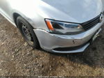 2014 Volkswagen Jetta Sedan S Silver vin: 3VW2K7AJXEM237129