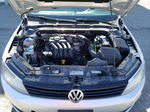 2014 Volkswagen Jetta Base Silver vin: 3VW2K7AJXEM237440