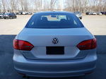 2014 Volkswagen Jetta Base Silver vin: 3VW2K7AJXEM237440