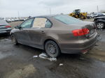 2014 Volkswagen Jetta Base Brown vin: 3VW2K7AJXEM237647