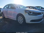 2014 Volkswagen Jetta 2.0l S Белый vin: 3VW2K7AJXEM309494