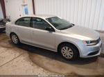 2014 Volkswagen Jetta 2.0l S Серебряный vin: 3VW2K7AJXEM392201