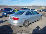 2014 Volkswagen Jetta 2.0l S Silver vin: 3VW2K7AJXEM392201