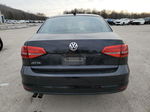 2015 Volkswagen Jetta Base Black vin: 3VW2K7AJXFM209834