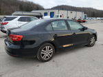 2015 Volkswagen Jetta Base Черный vin: 3VW2K7AJXFM209834