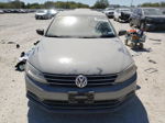 2015 Volkswagen Jetta Base Gray vin: 3VW2K7AJXFM244308