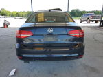 2015 Volkswagen Jetta Base Black vin: 3VW2K7AJXFM254580