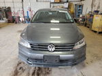 2015 Volkswagen Jetta Base Gray vin: 3VW2K7AJXFM333358