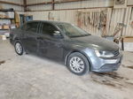 2015 Volkswagen Jetta Base Gray vin: 3VW2K7AJXFM333358