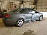 2015 Volkswagen Jetta Base Gray vin: 3VW2K7AJXFM333358