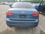 2015 Volkswagen Jetta Base Синий vin: 3VW2K7AJXFM337765