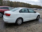 2015 Volkswagen Jetta Base White vin: 3VW2K7AJXFM347213