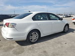 2015 Volkswagen Jetta Base White vin: 3VW2K7AJXFM354503