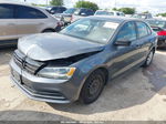 2015 Volkswagen Jetta 2.0l S Серый vin: 3VW2K7AJXFM405756