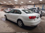 2015 Volkswagen Jetta 2.0l Tdi S White vin: 3VW3A7AJ5FM316670